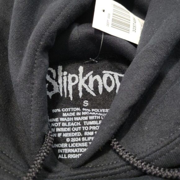 New Slipknot Sweatshirt Size Small SM Slipknot Self Titled Album Hoodie Pullover - Picture 6 of 6